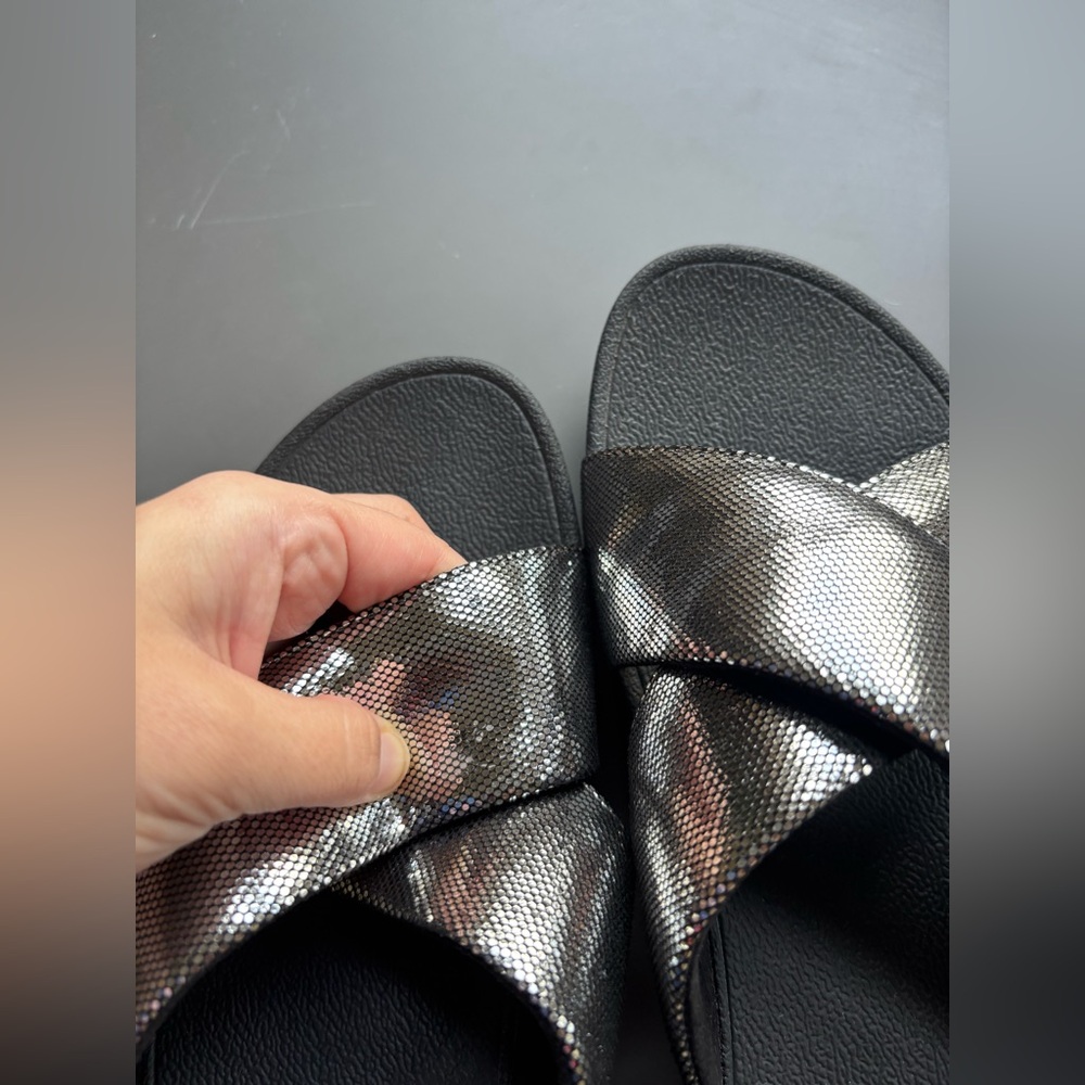 Metallic FitFlop Sandals- US 8 - Picture 5 of 7